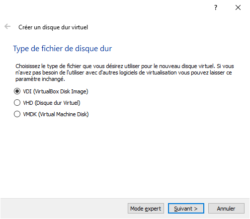 Configure VirtualBox virtual machine for Xubuntu