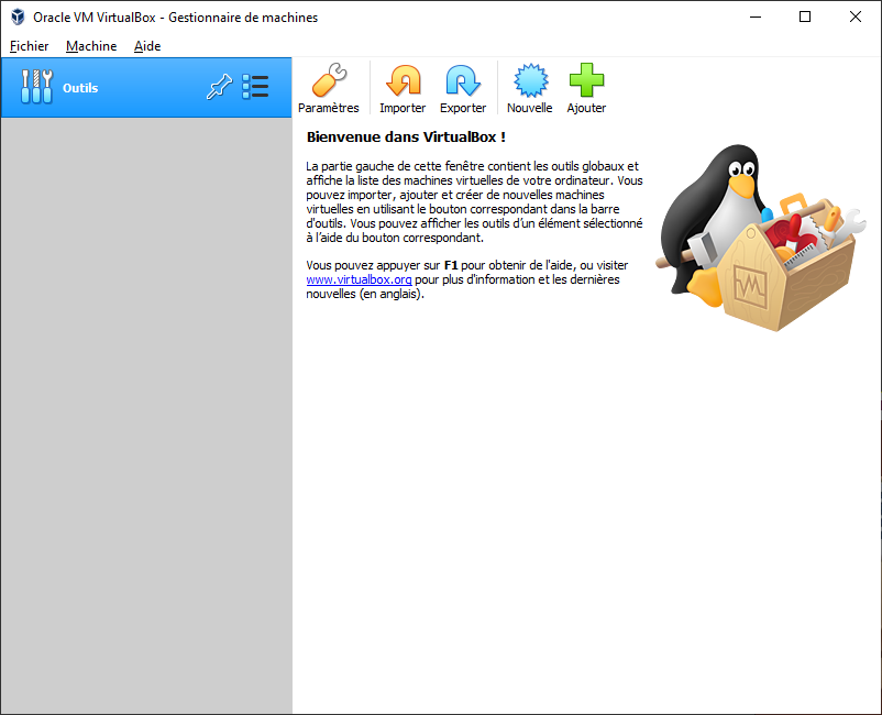 VirtualBox installation for Windows