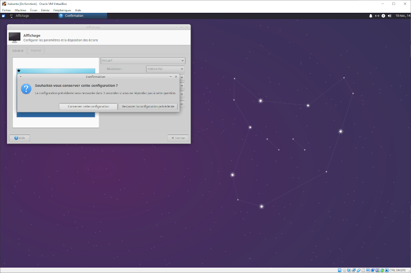 configuration Xubuntu