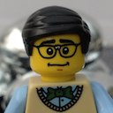 portrait en LEGO au format JPEG avec une qualité de 100%